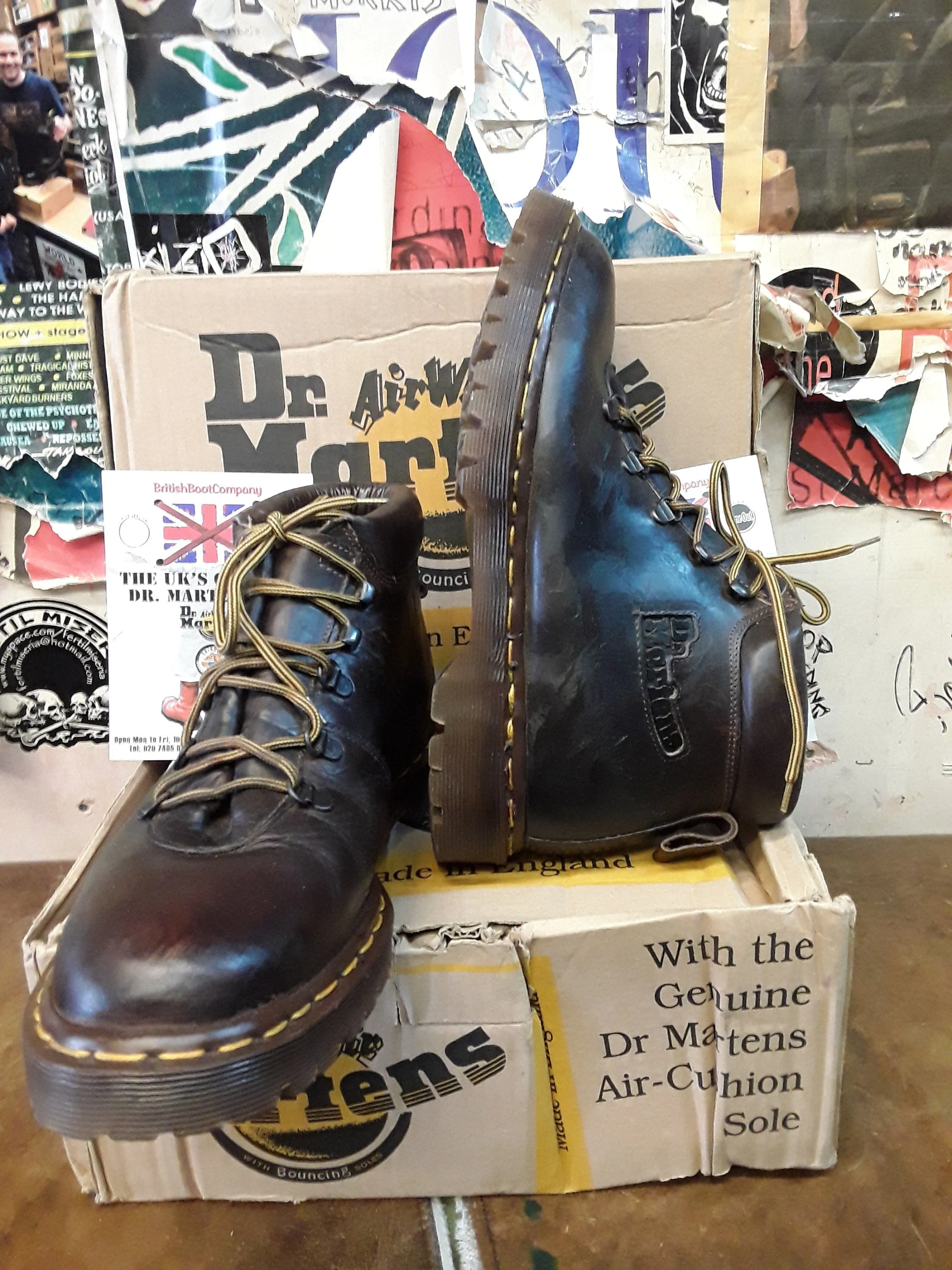 Dr Martens Hiking Boot Made in England Size 9