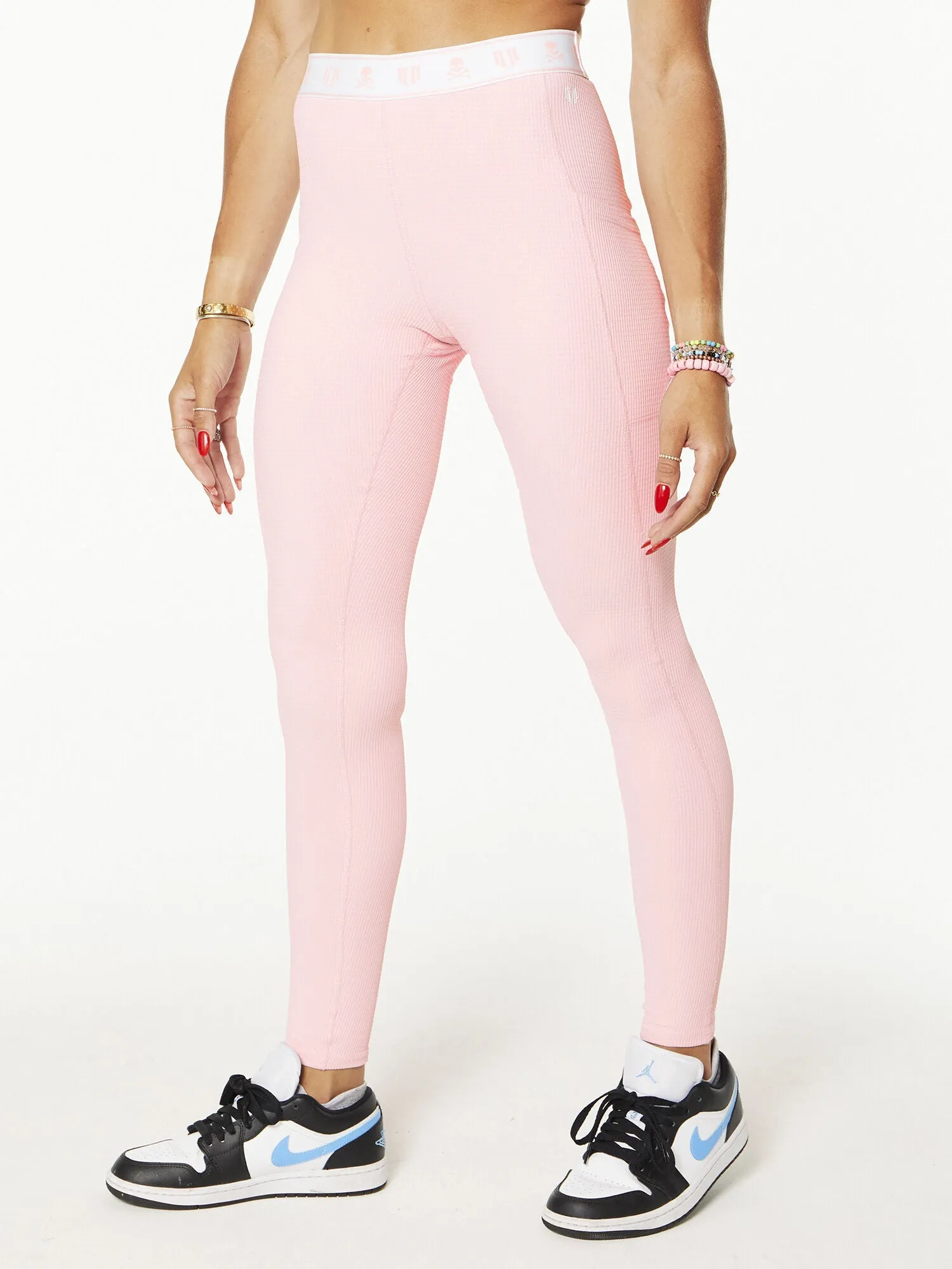 EleVen by Venus Williams | Varsity Legging | Dusty Pink