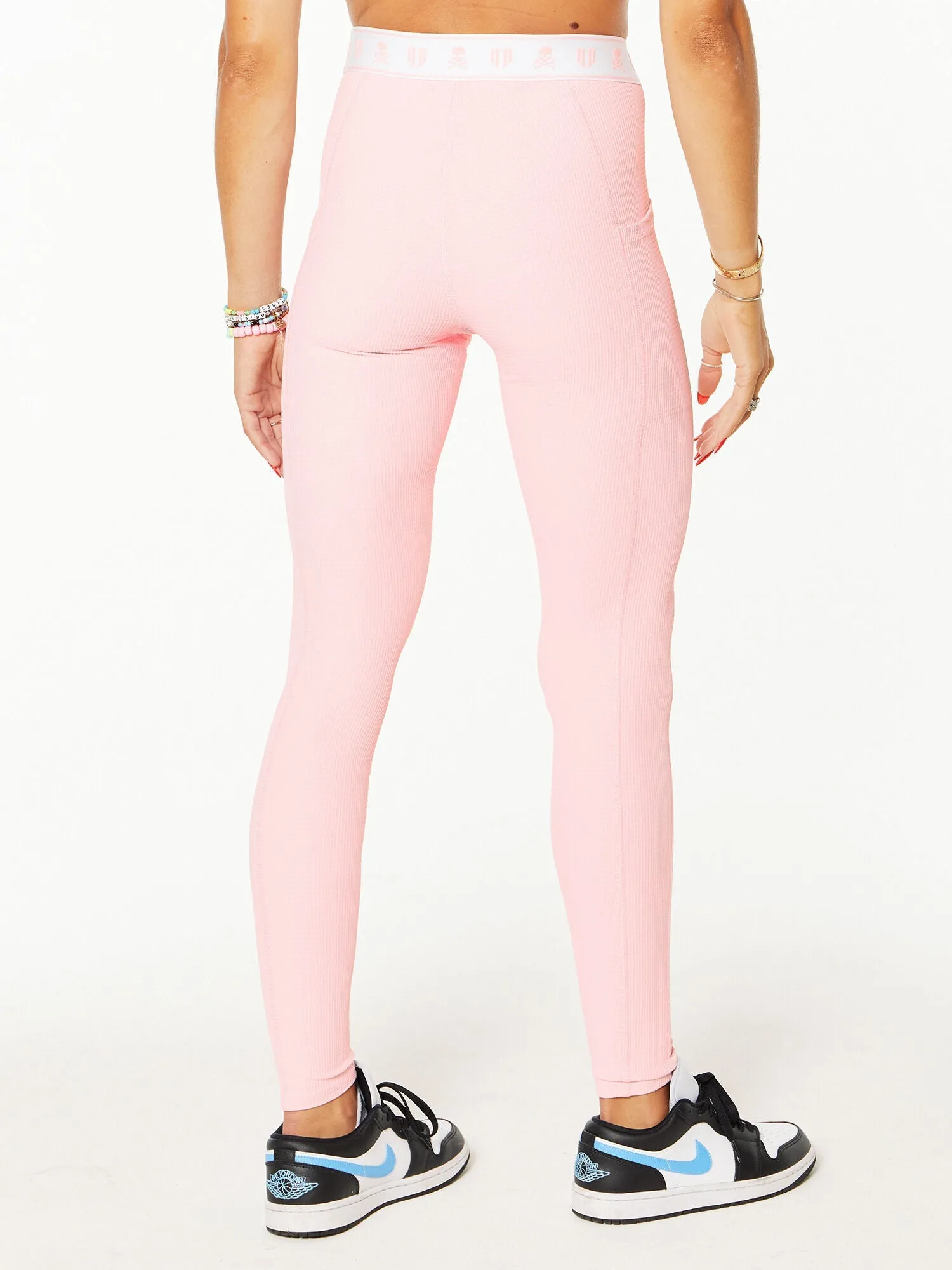 EleVen by Venus Williams | Varsity Legging | Dusty Pink