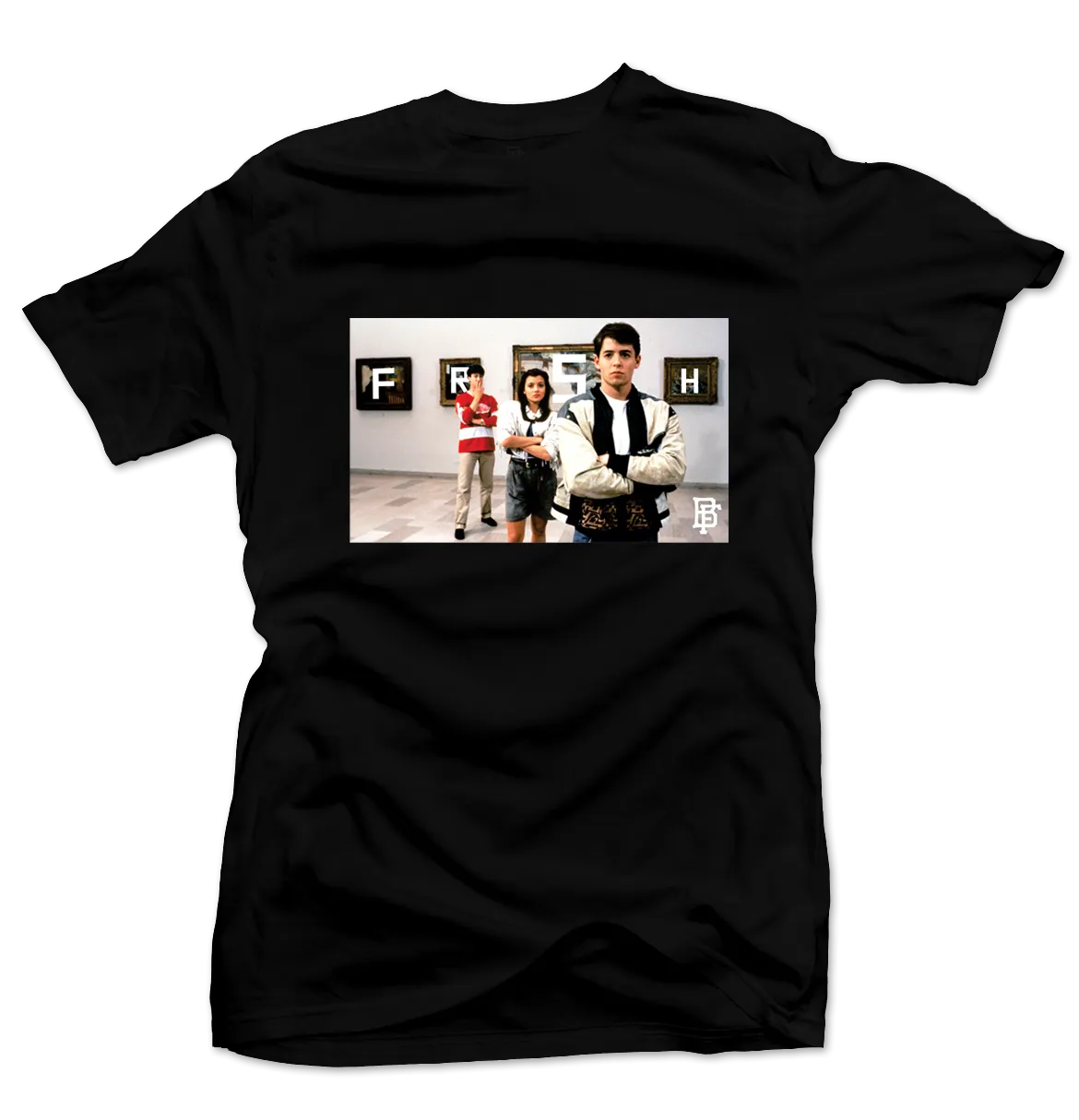 Ferris Bueller Black Tee