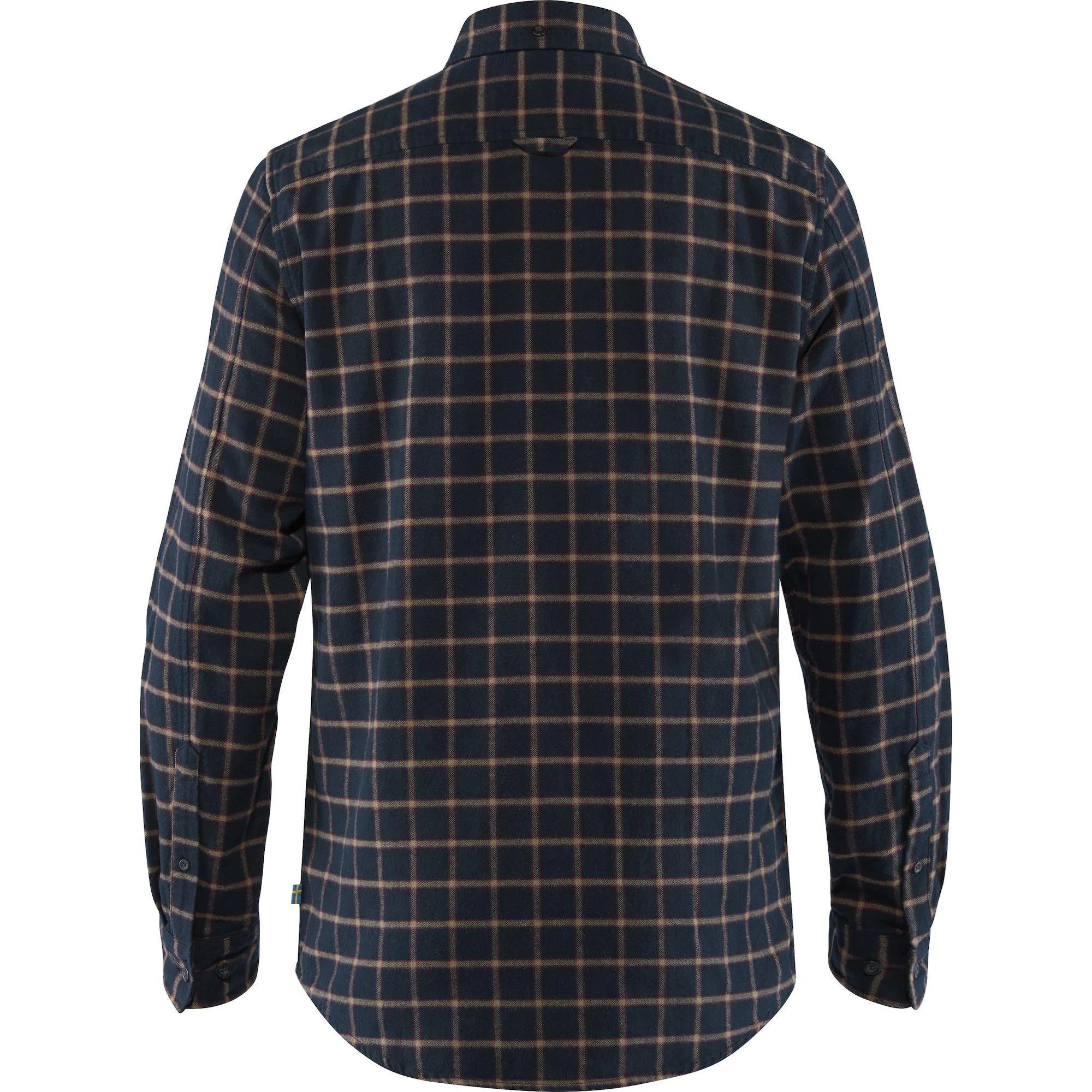 FjallRaven - Men's Ovik Flannel Shirt - Deep Navy | Men's Shirt UK