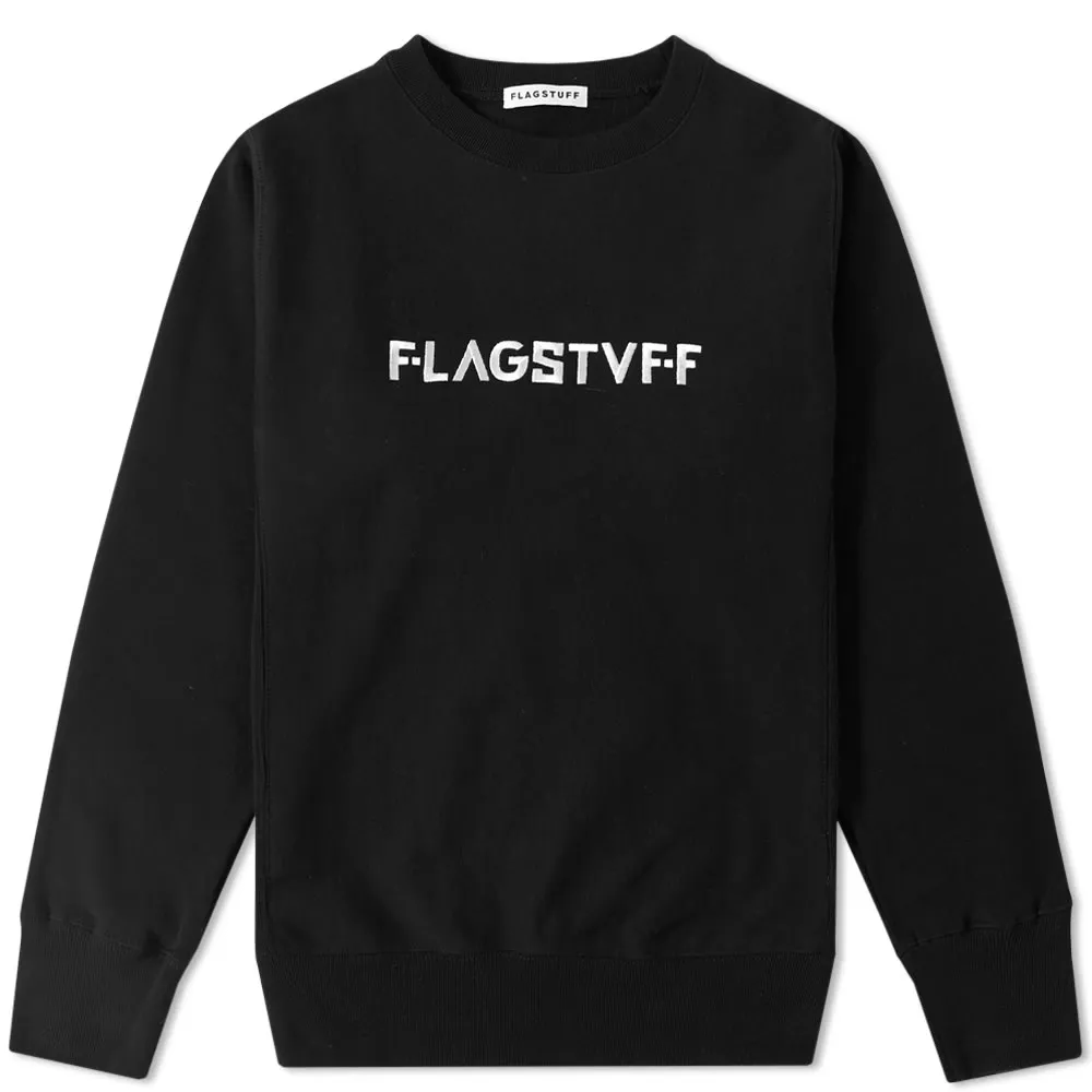 FLAGSTUFF F-LAGSTVF-F Crew SweatBlack