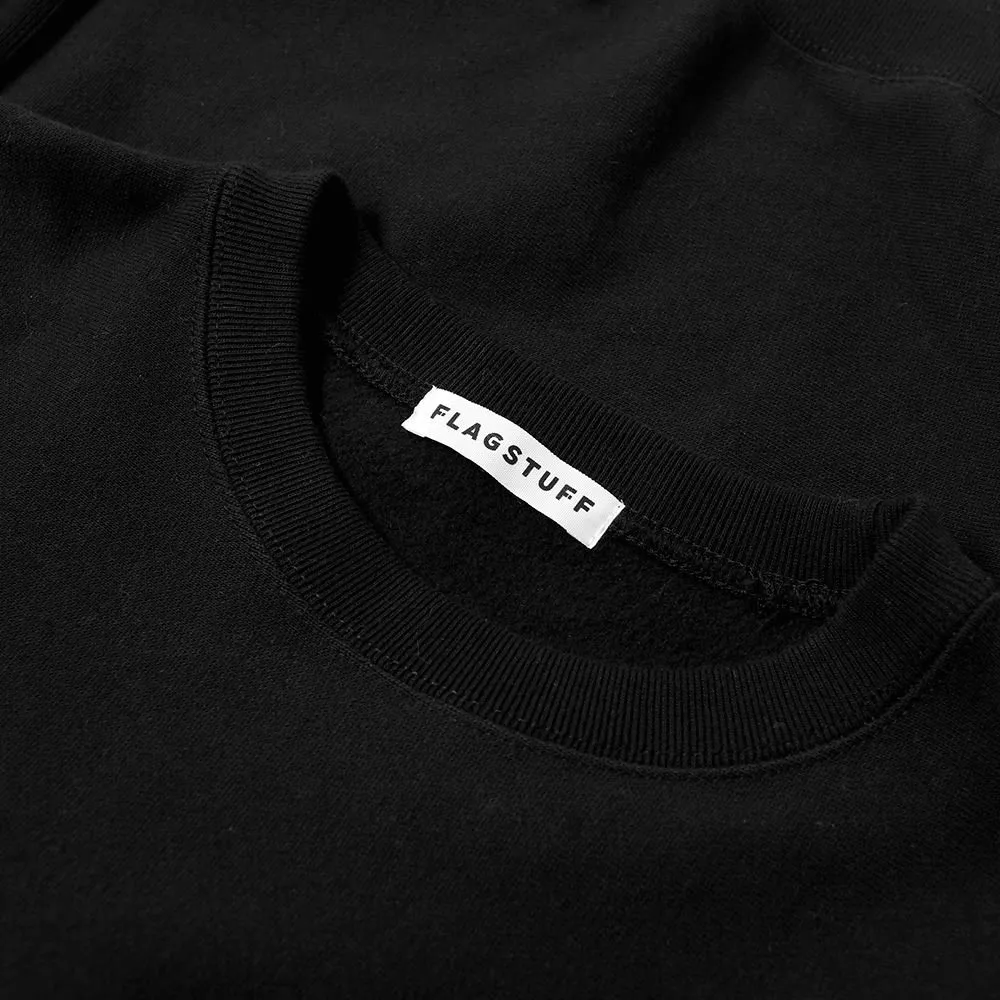 FLAGSTUFF F-LAGSTVF-F Crew SweatBlack