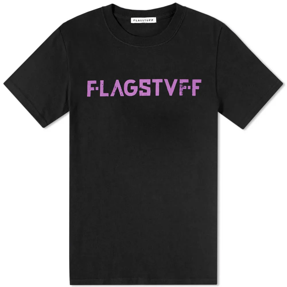 FLAGSTUFF F-LAGSTVF-F TeeBlack