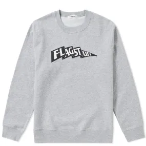 FLAGSTUFF Flag Crew SweatGrey