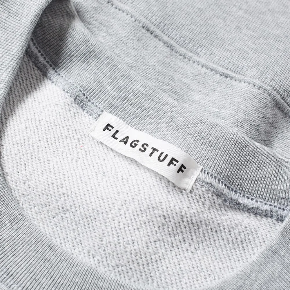 FLAGSTUFF Flag Crew SweatGrey