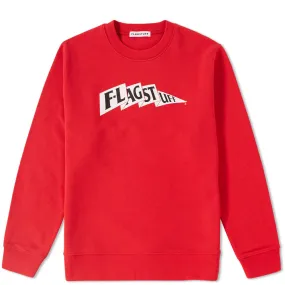 FLAGSTUFF Flag Crew SweatRed