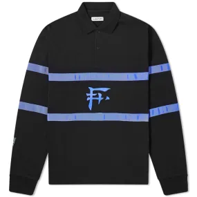 FLAGSTUFF Kanji Rugby ShirtBlack