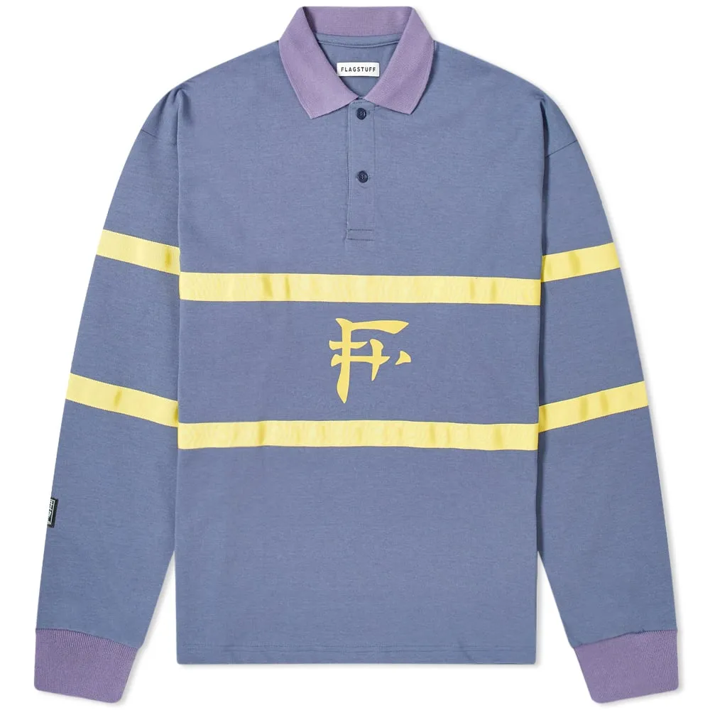 FLAGSTUFF Kanji Rugby ShirtPurple