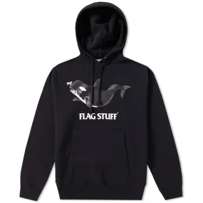 FLAGSTUFF Killer Whale HoodyBlack