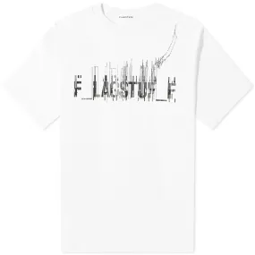 Flagstuff Line Logo T-ShirtWhite