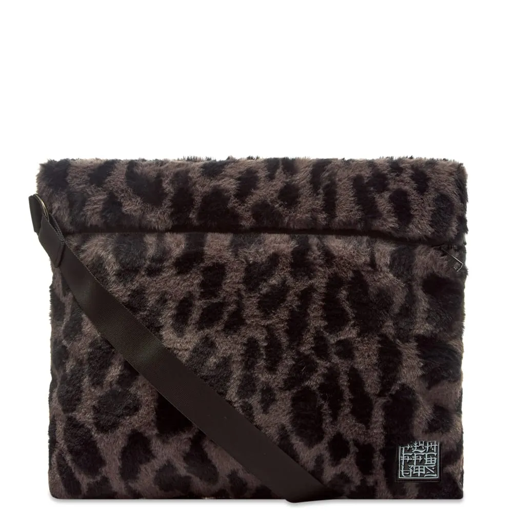 FLAGSTUFF Sacohe BagBlack Leopard