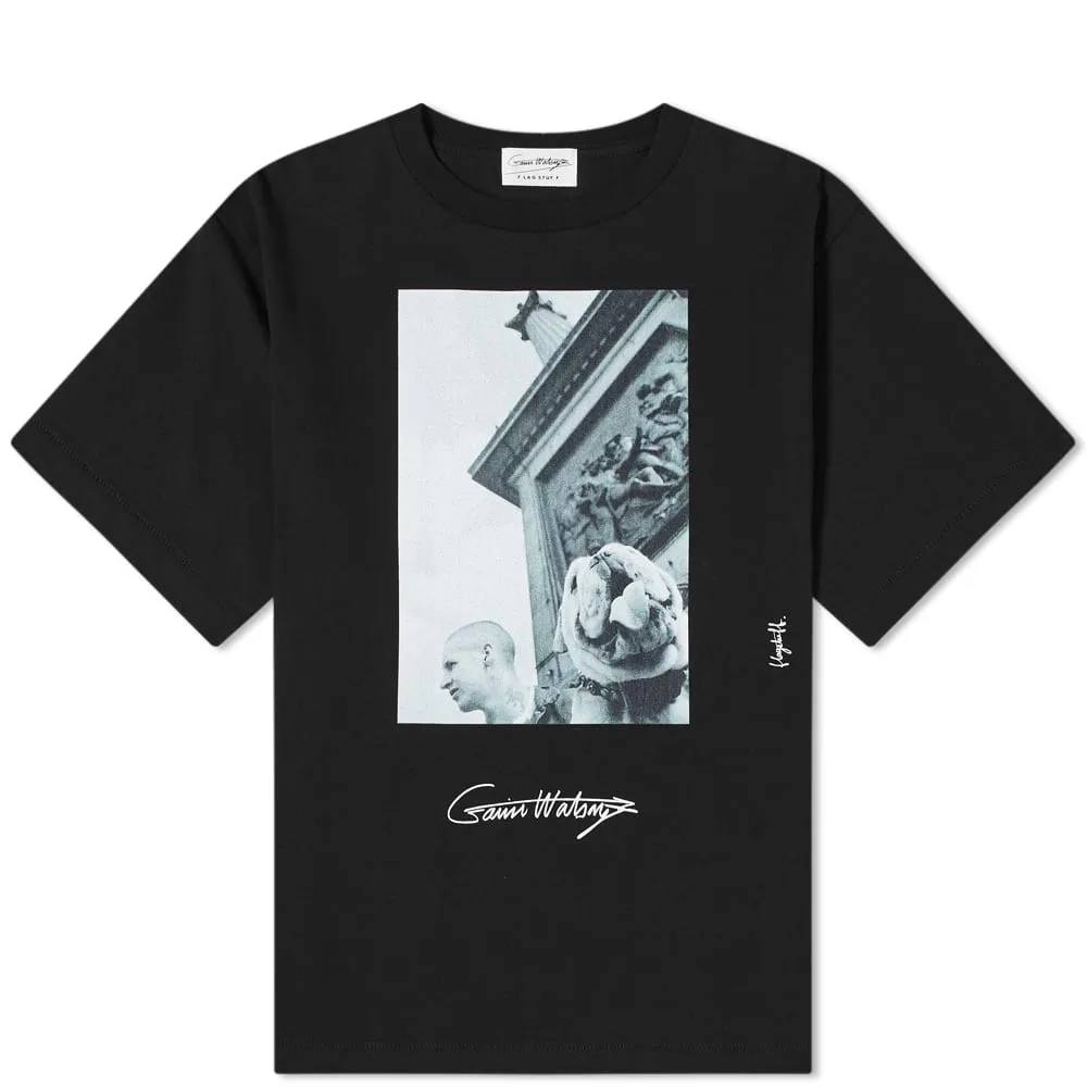 Flagstuff x Gavin Watson Bulldog T-ShirtBlack