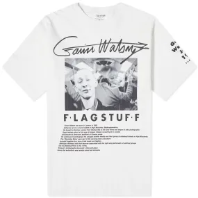 Flagstuff x Gavin Watson Underground T-ShirtWhite