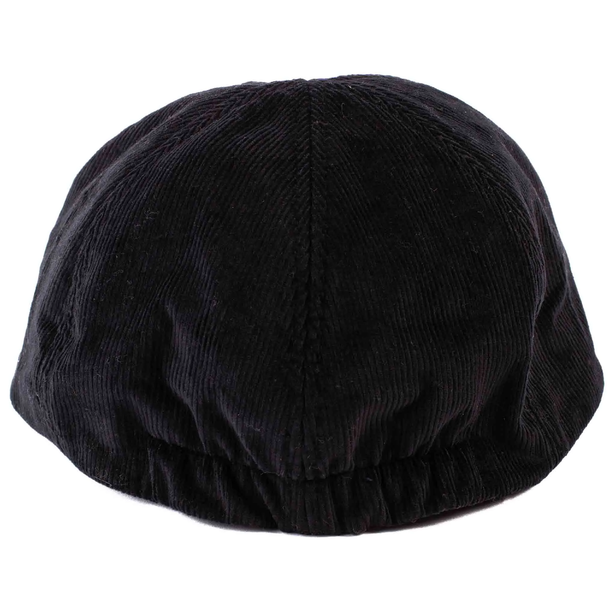 Found Feather 5 Panel Baseball Cap Corduroy Black