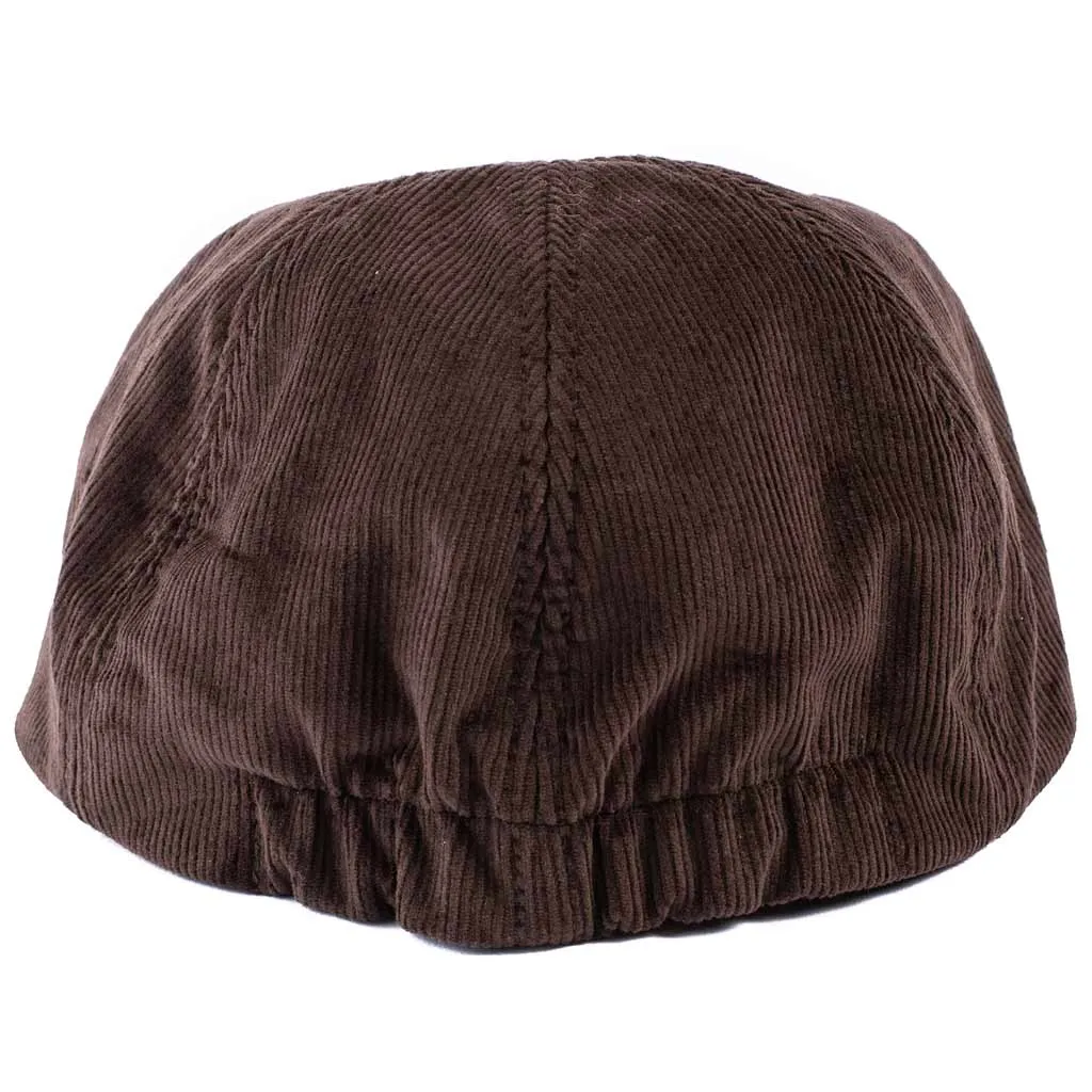 Found Feather 5 Panel Baseball Cap Corduroy Brown