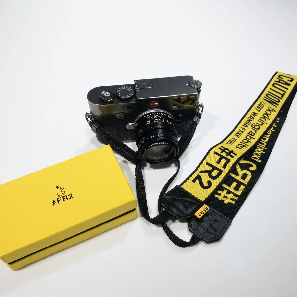 FR2 JAPAN Camera Strap Yellow