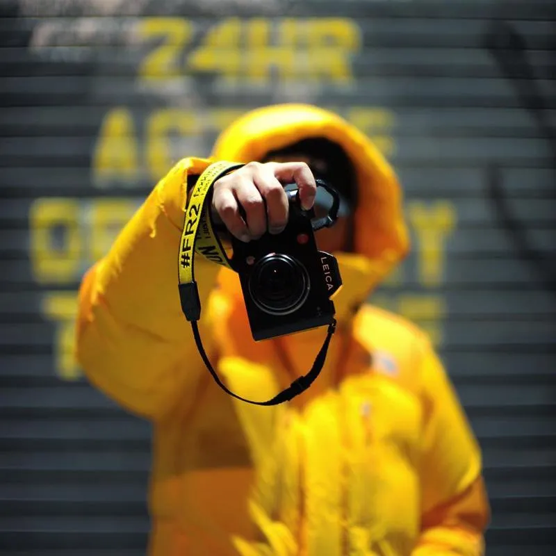 FR2 JAPAN Camera Strap Yellow