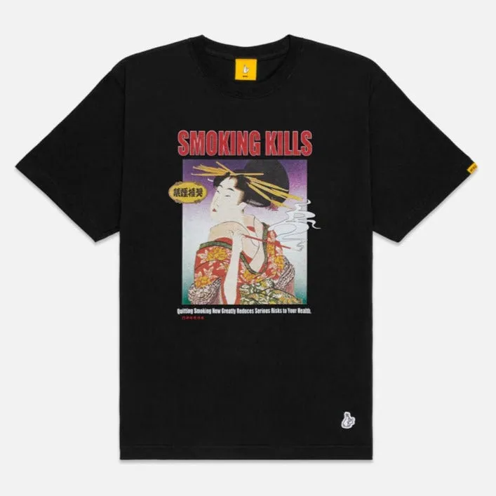 FR2 JAPAN Ukiyoe Smoking Tee Black