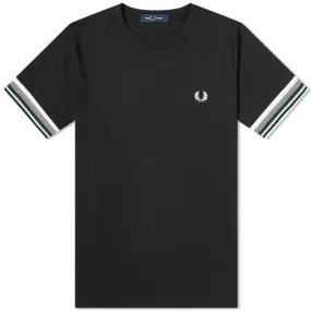 Fred Perry Bold Cuff TeeBlack