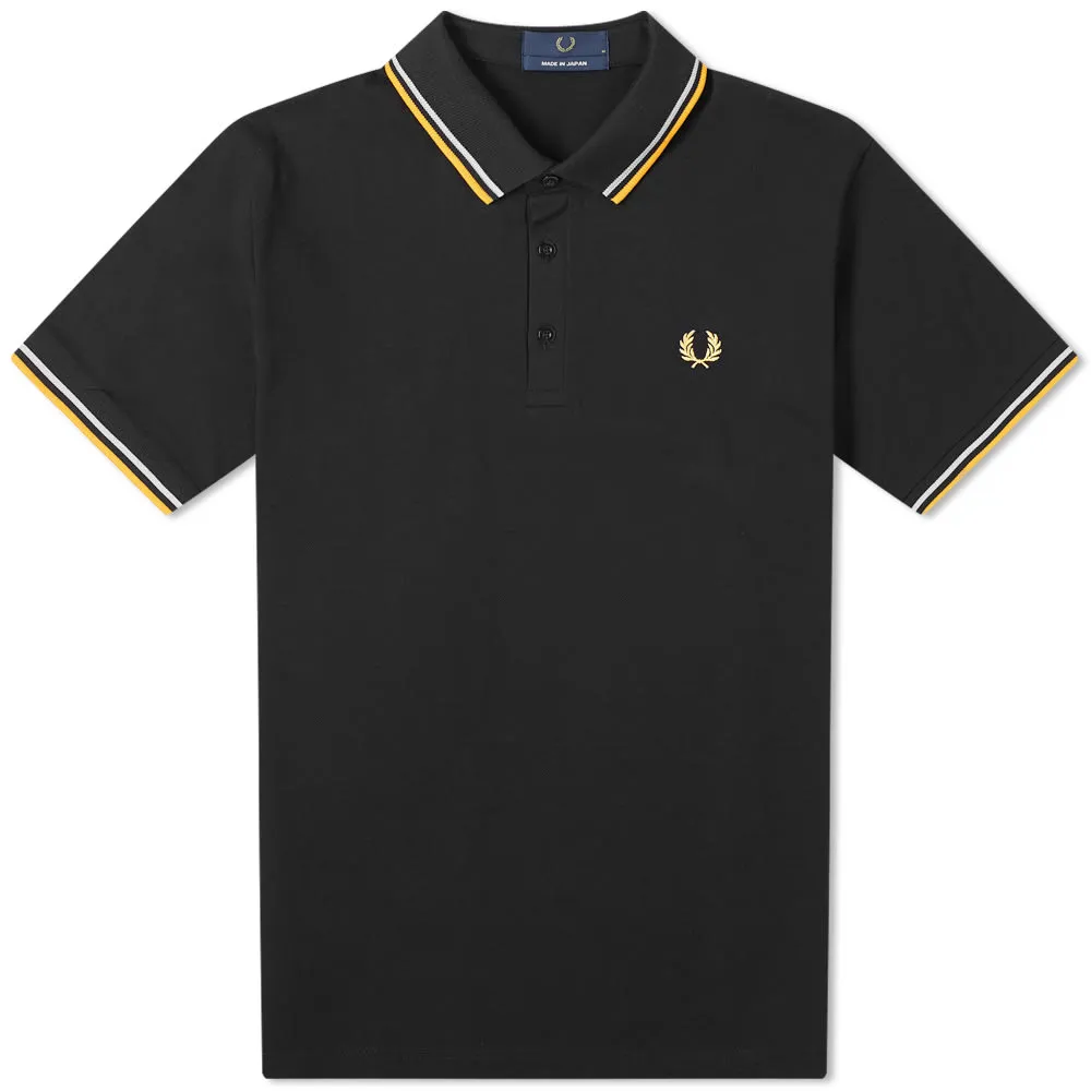 Fred Perry Made in Japan Twin Tipped PoloBlack