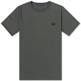 Fred Perry Ringer T-ShirtField Green