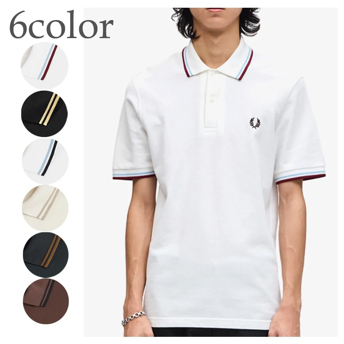 FRED PERRY  |Street Style Plain Cotton Short Sleeves Logo Polos