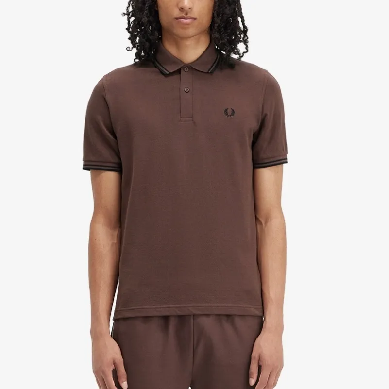 FRED PERRY  |Street Style Plain Cotton Short Sleeves Logo Polos