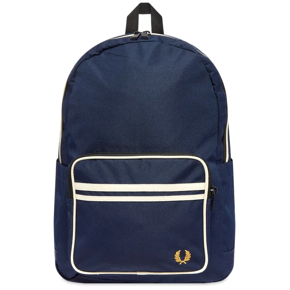 Fred Perry Twin Tipped BackpackNavy & Ecru