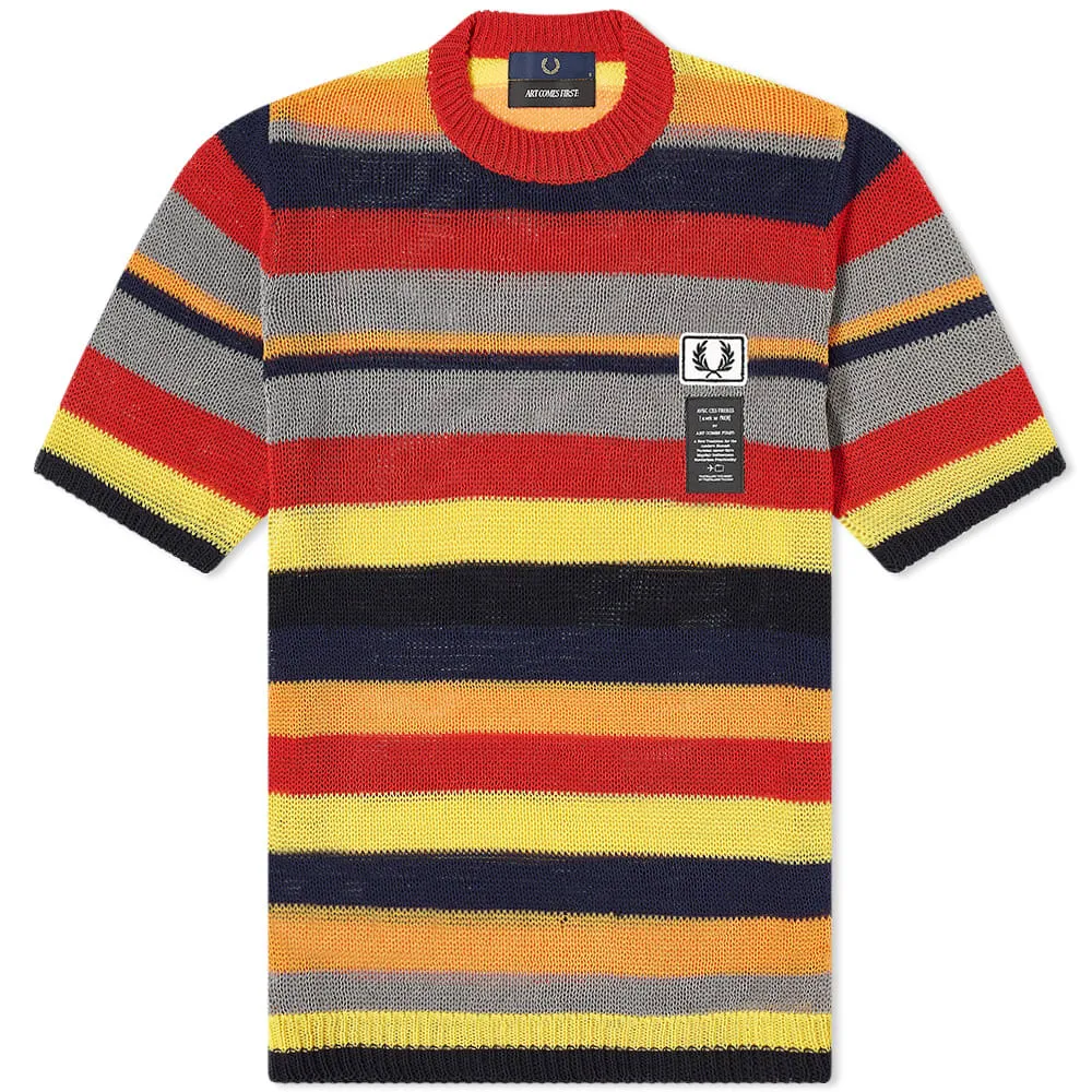 Fred Perry x Art Comes First Loose KnitSuper Lemon