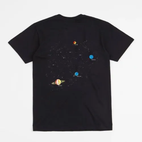 Free Skate Mag Solar System Tee Black