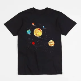 Free Skate Mag Solar System Tee Black