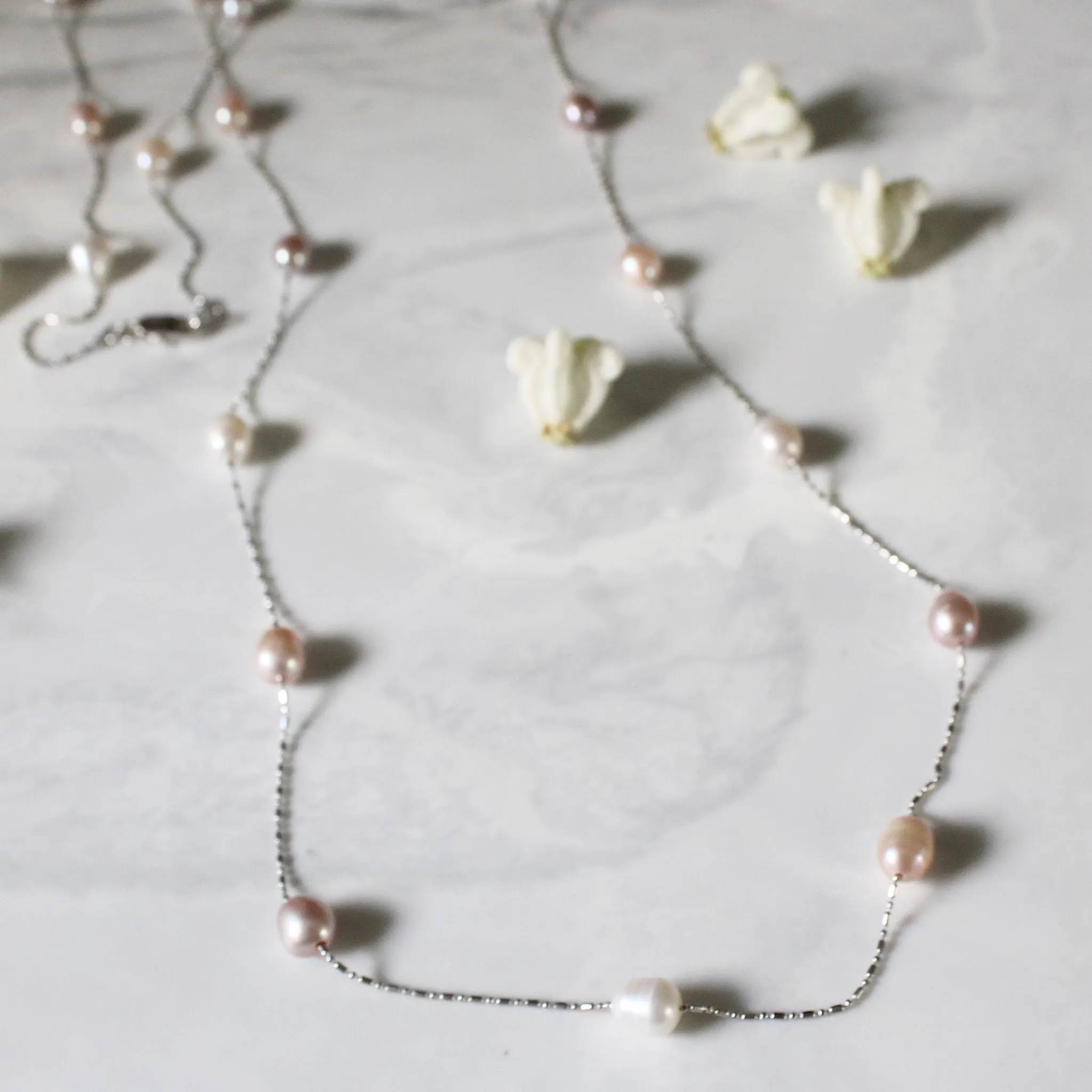 Fresh water Mix Pearl Necklace