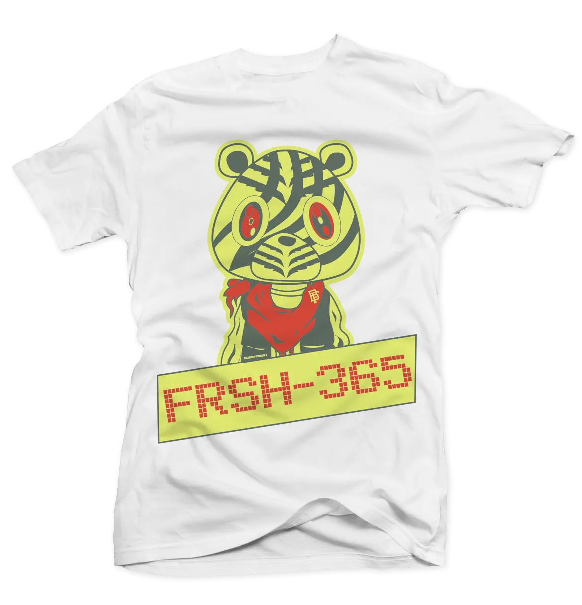 FRSH 365 White Tee (Frozen Yellow)