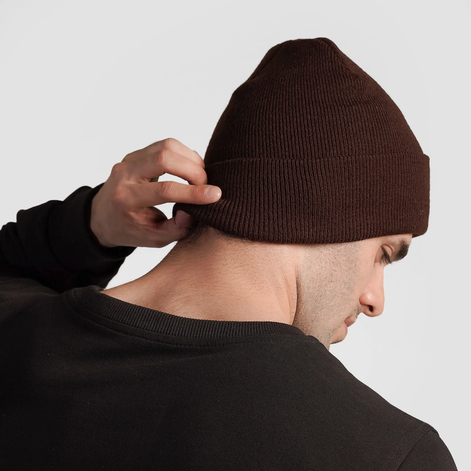 GA Peak Beanie (Brown)