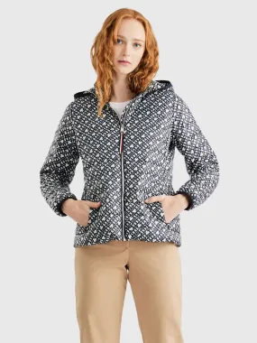 Geo Flag Print Down Puffer Jacket | Coats & Jackets | Tommy Hilfiger