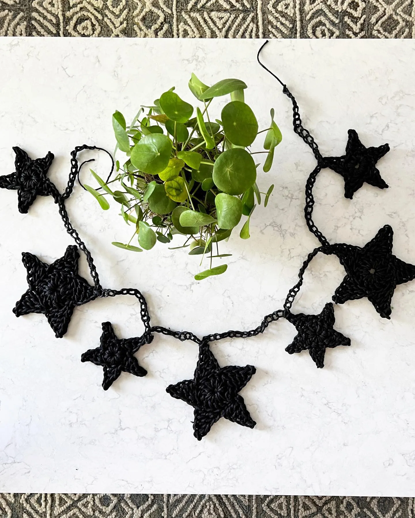 Giant Crochet Star Garland Kit