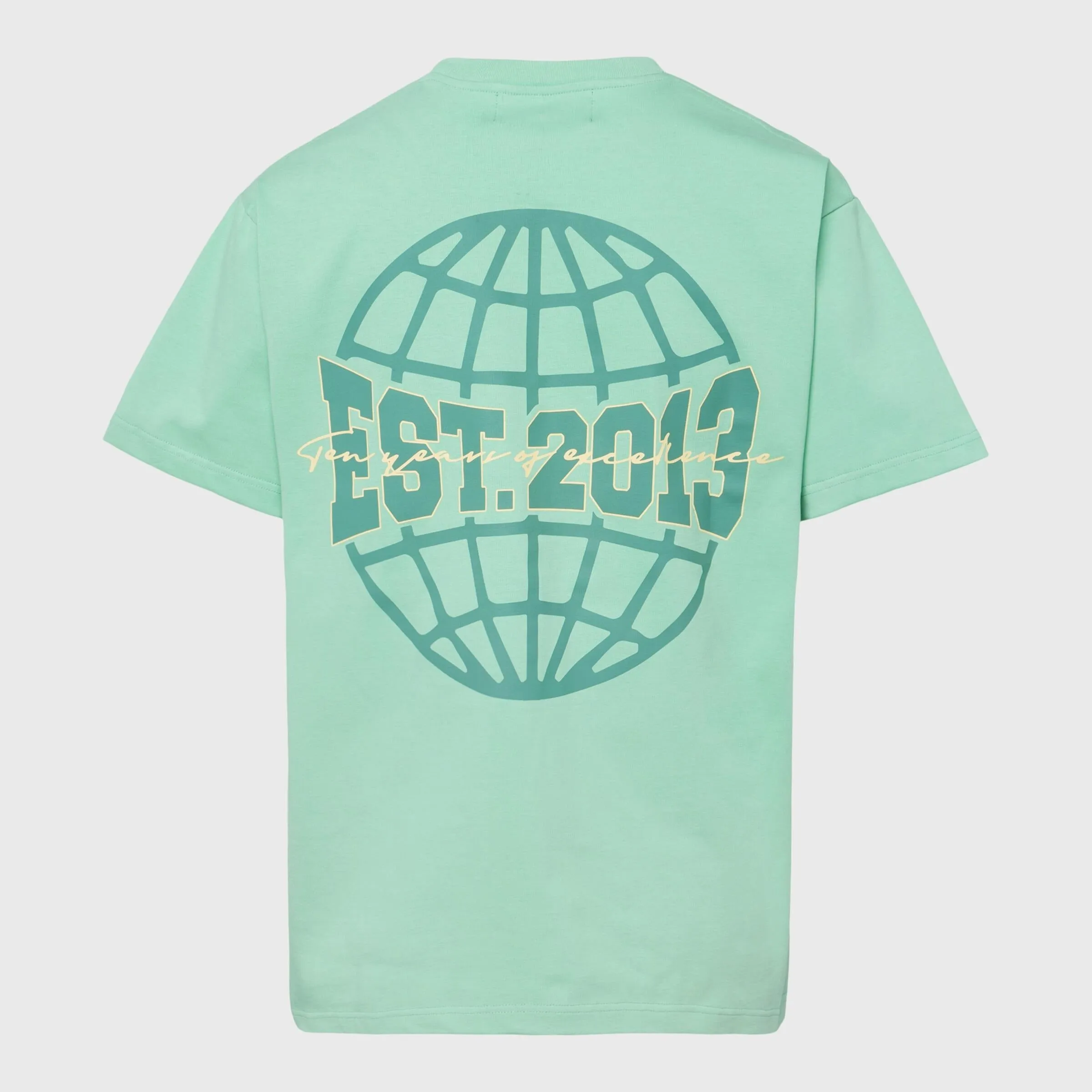 GLOBAL LOGO TEE GREEN