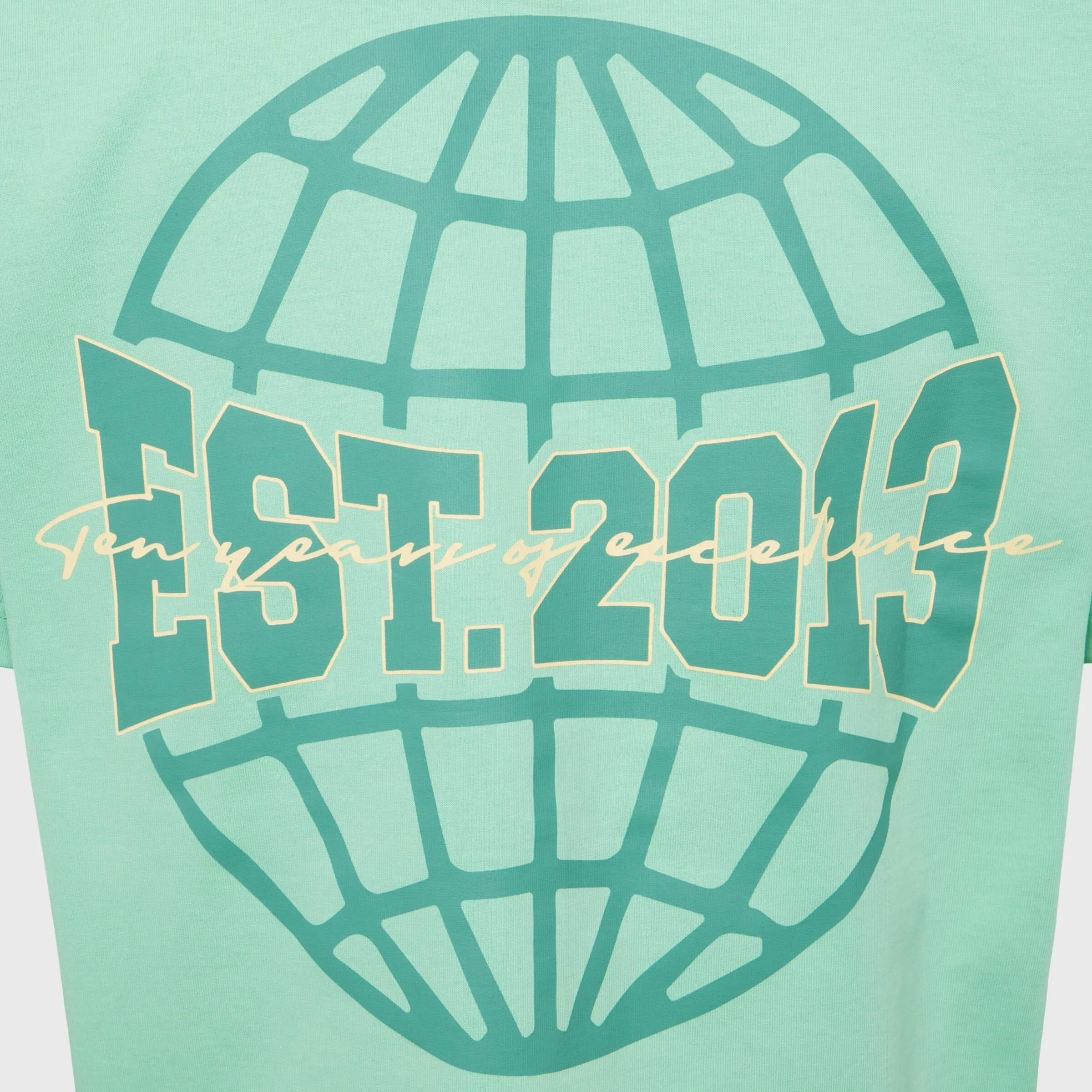 GLOBAL LOGO TEE GREEN