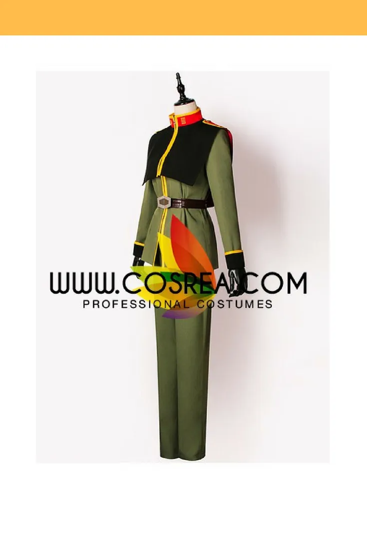 Gundam Char Aznable Uniform Cosplay Costume