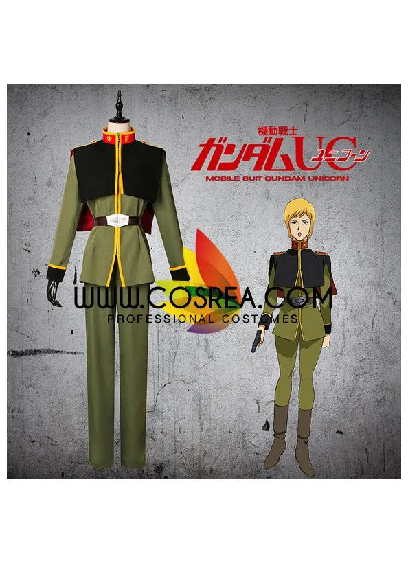 Gundam Char Aznable Uniform Cosplay Costume