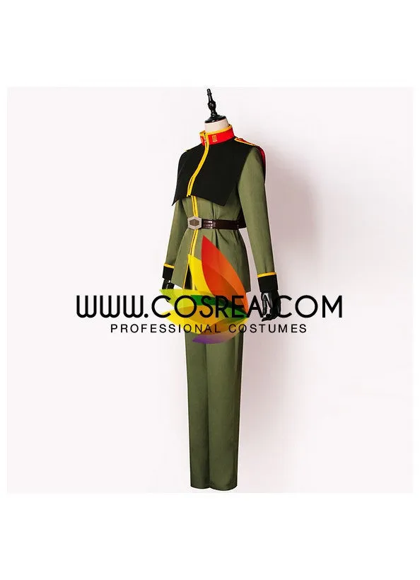 Gundam Char Aznable Uniform Cosplay Costume