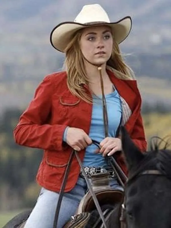 Heartland Amy Fleming Red Jacket - New American Jackets