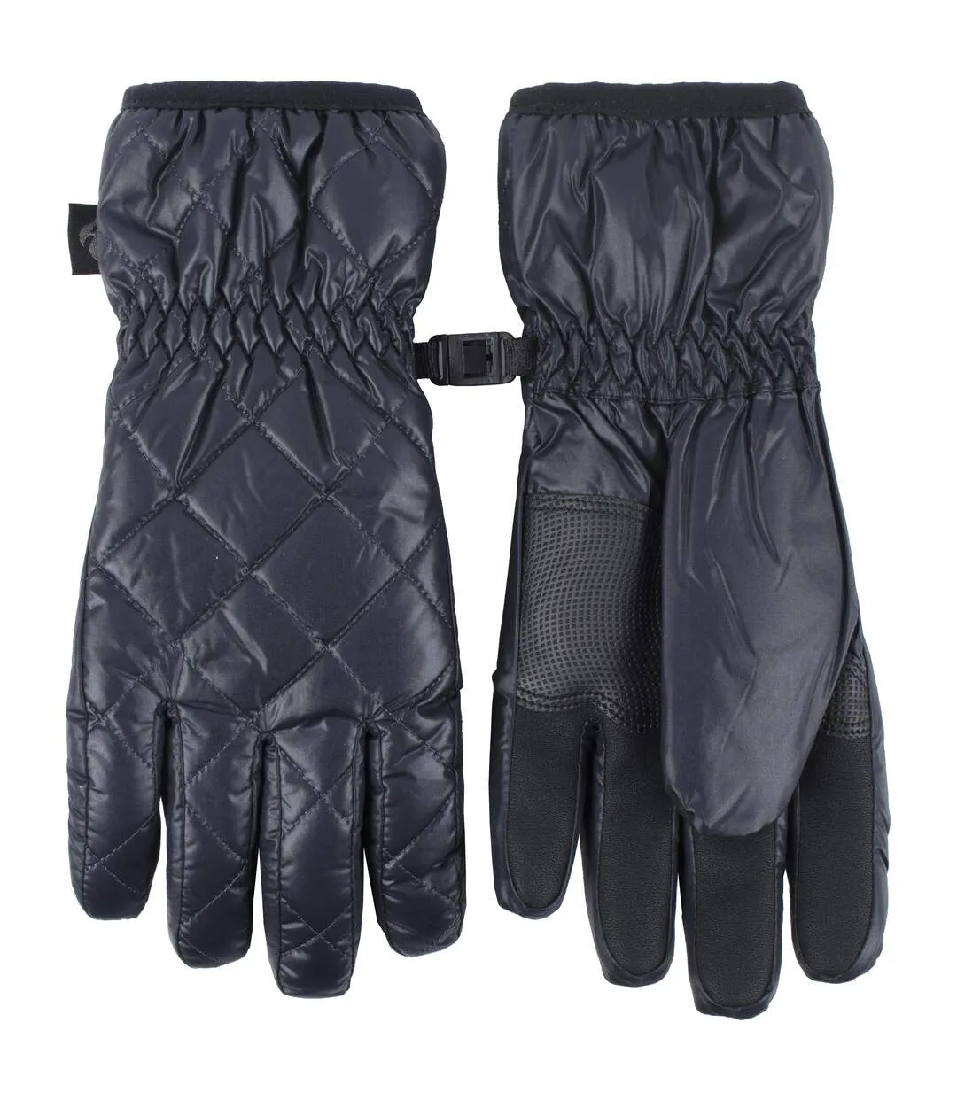 Heat Holders Womens Bryce Quilted Waterproof Wind Resistant Gloves - M/L