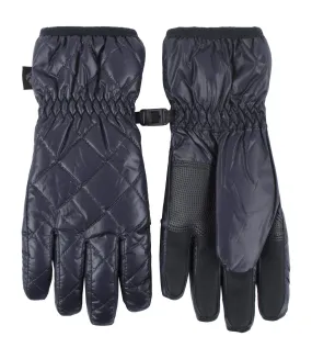 Heat Holders Womens Bryce Quilted Waterproof Wind Resistant Gloves - M/L