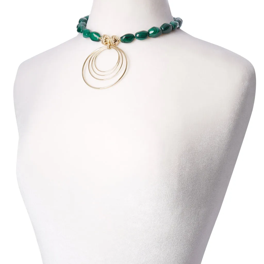 Helen Malachite Necklace