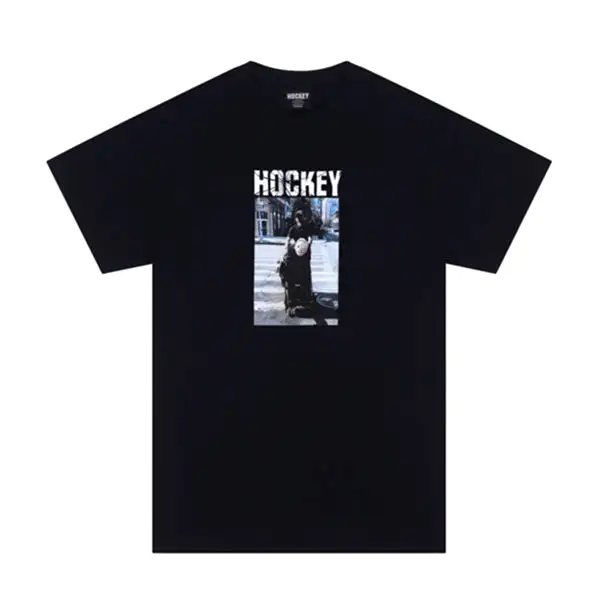 Hockey CrossWalk Tee Black