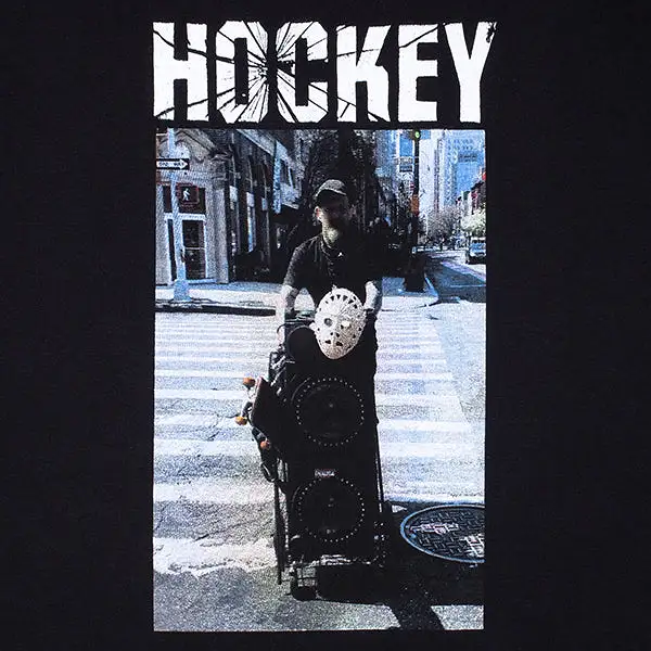 Hockey CrossWalk Tee Black