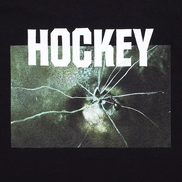 Hockey Thin Ice Tee Black