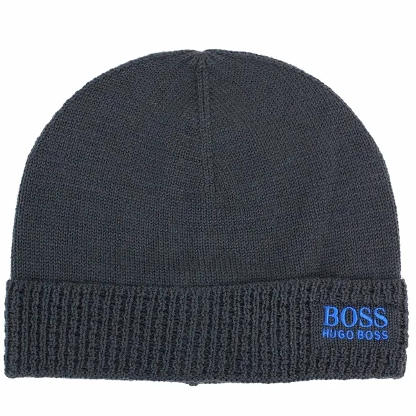 Hugo Boss Men's Knitter Beanie Hat (One Size Fits Most)